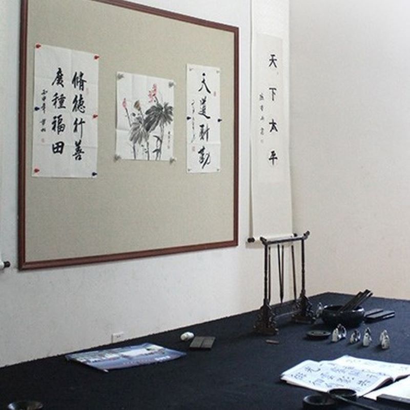 强磁墙书画墙毡固定国画磁性墙贴铁皮磁力画N板书法展示吸磁毛毡