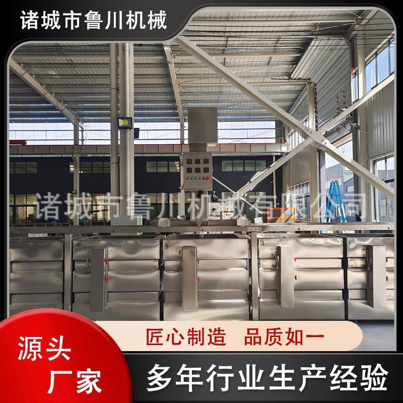 三联式牛羊肉蜂窝卤煮锅五面加热方型卤煮锅鸡鸭副产品卤煮焯水锅