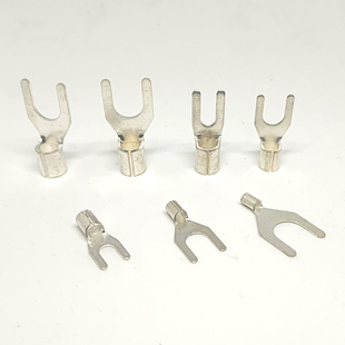 线鼻子线 4平方叉型U型Y型冷压接线压线裸端子接头铜 UT1.5 2g.5