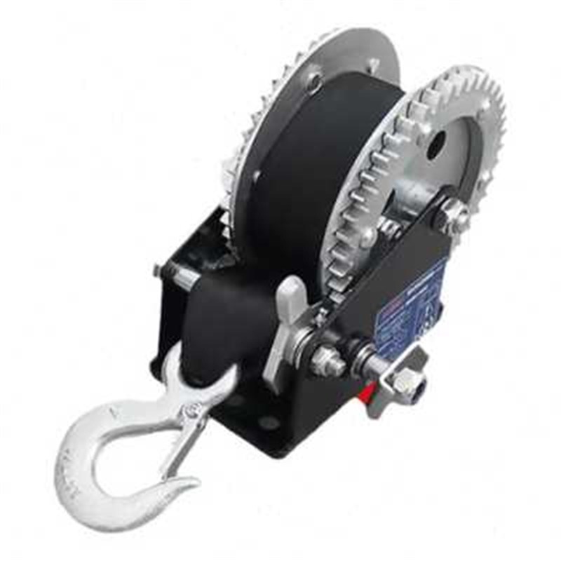 厂新双向a安全自锁式手摇绞盘 小型家用绞车起重机升降吊机多用途