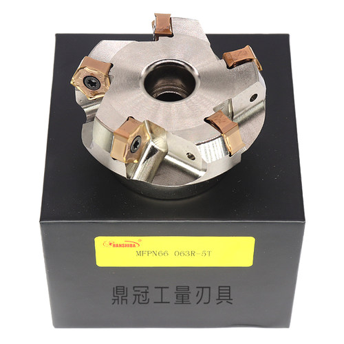 66度快进给五角刀盘 MFPN66063R-5T-M 平面开粗 配PNMU090.508刀
