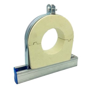 聚氨酯P型卡管托保冷管道木托阻燃C型钢木哈夫速丽保抱箍管托定制