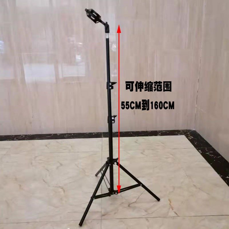 小神吹支架国之源太赫兹自助固定架手动摇头旋转高度伸缩三脚架夹
