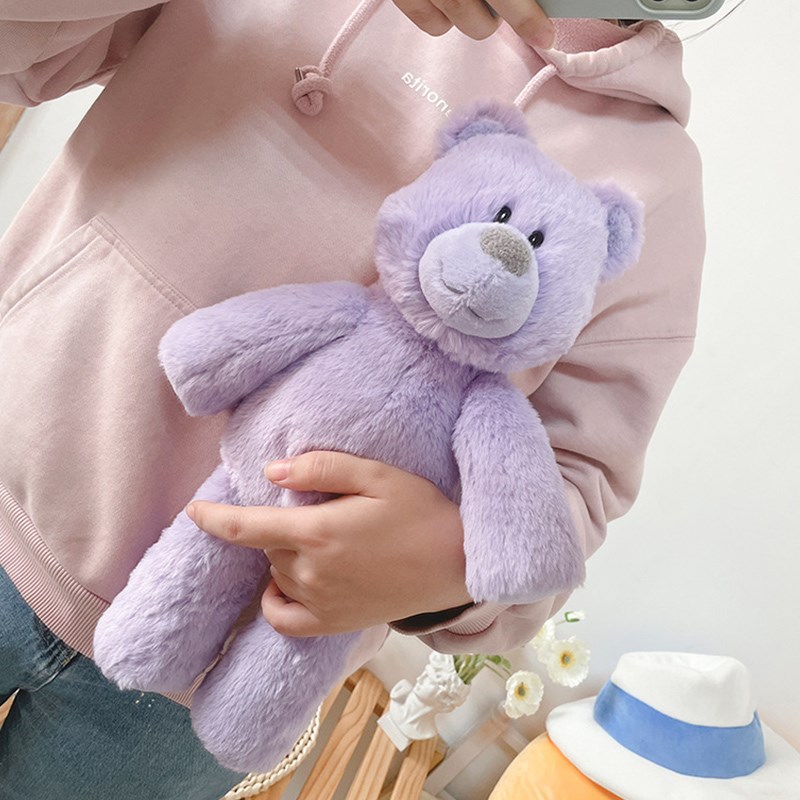 35cm可爱森林动物狮子老虎大象毛绒玩具丛林长颈鹿小狗公仔玩偶