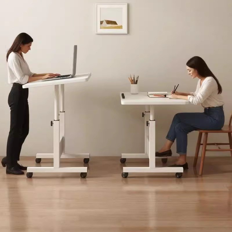 折叠桌可移动桌子笔记本电脑桌家用学生写字桌简易床边桌升降书桌