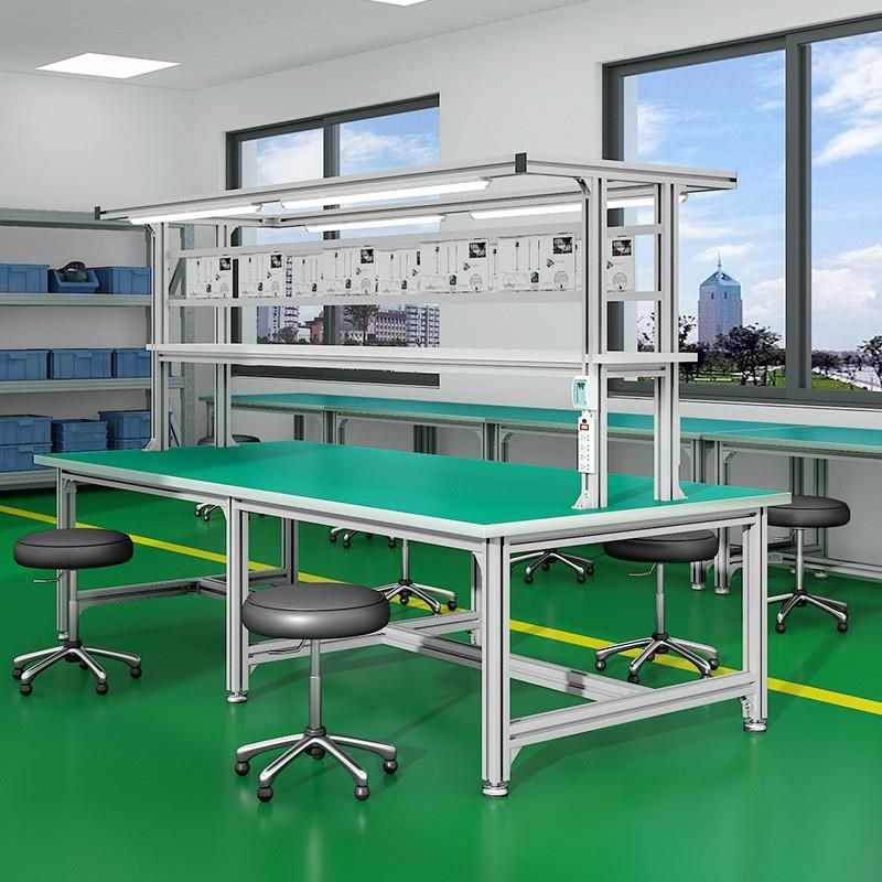 防静电工作台工厂车间流水线铝型材检验电子维修台铝合金打包厂家,五金/工具,工作台/防静电工作台/重型工作台,淘宝优惠券,粉丝福利购,淘宝优惠卷