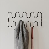 sort中国koosim波浪挂钩墙面装 饰挂件wave 饰衣帽钩玄关卧室上墙装