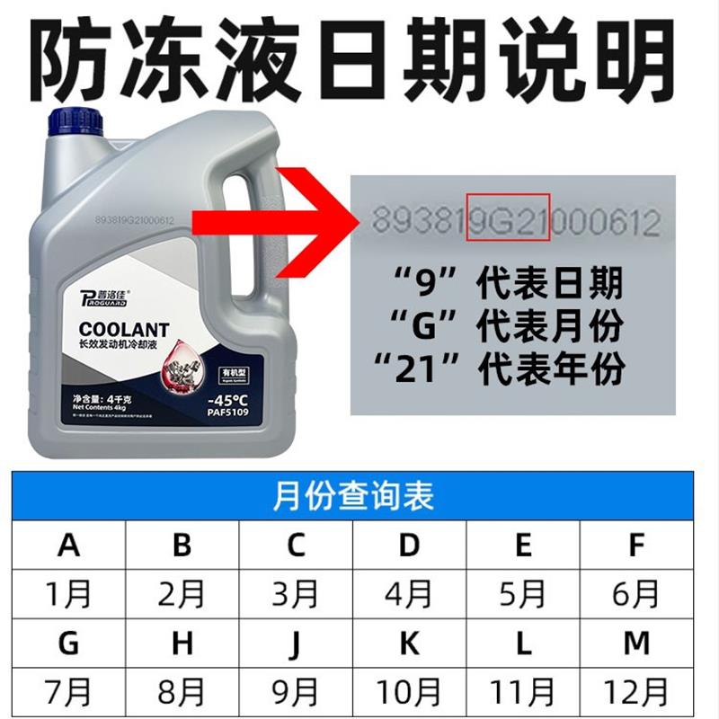 盖茨普洛佳防冻液汽车冷却液红色绿色发动机通用货车水箱宝负40度