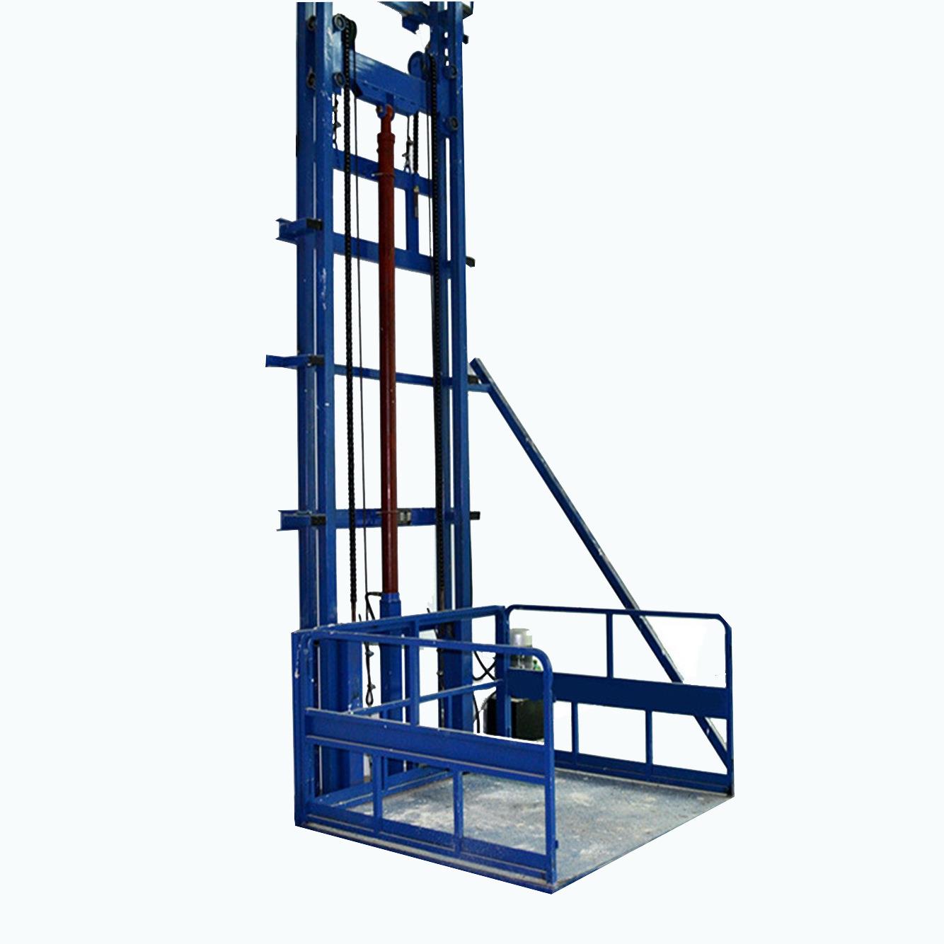 液压升降货梯链条式货物升降机工厂仓库装卸货平台工业电动提升机