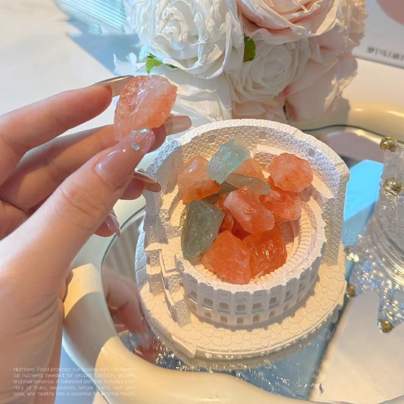 罗马香薰精油扩香石家用室内熏香持久晶石摆件无火香薰石卧室香氛