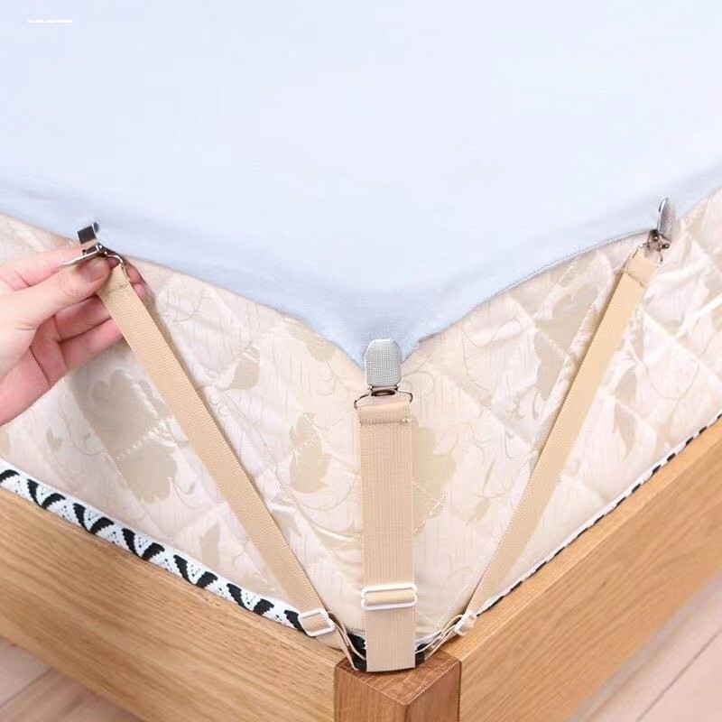 床单固定器床笠褥子沙发垫防滑固定夹儿童防踢被可调节固定带包邮