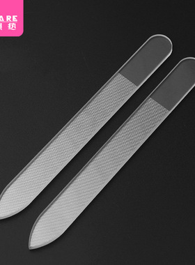 指甲锉/玻璃锉BB1sq801-尖头款打磨砂条抛光亮甲双面修甲护理