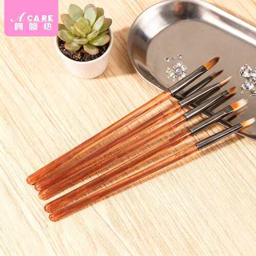 美甲笔刷D1p701-拉线建构彩绘光疗笔初学者家用画花晕染美甲