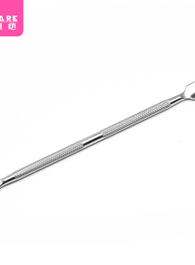 死皮推AA1s701-不锈钢铲除角质叉去边缘倒刺推叉美甲修剪