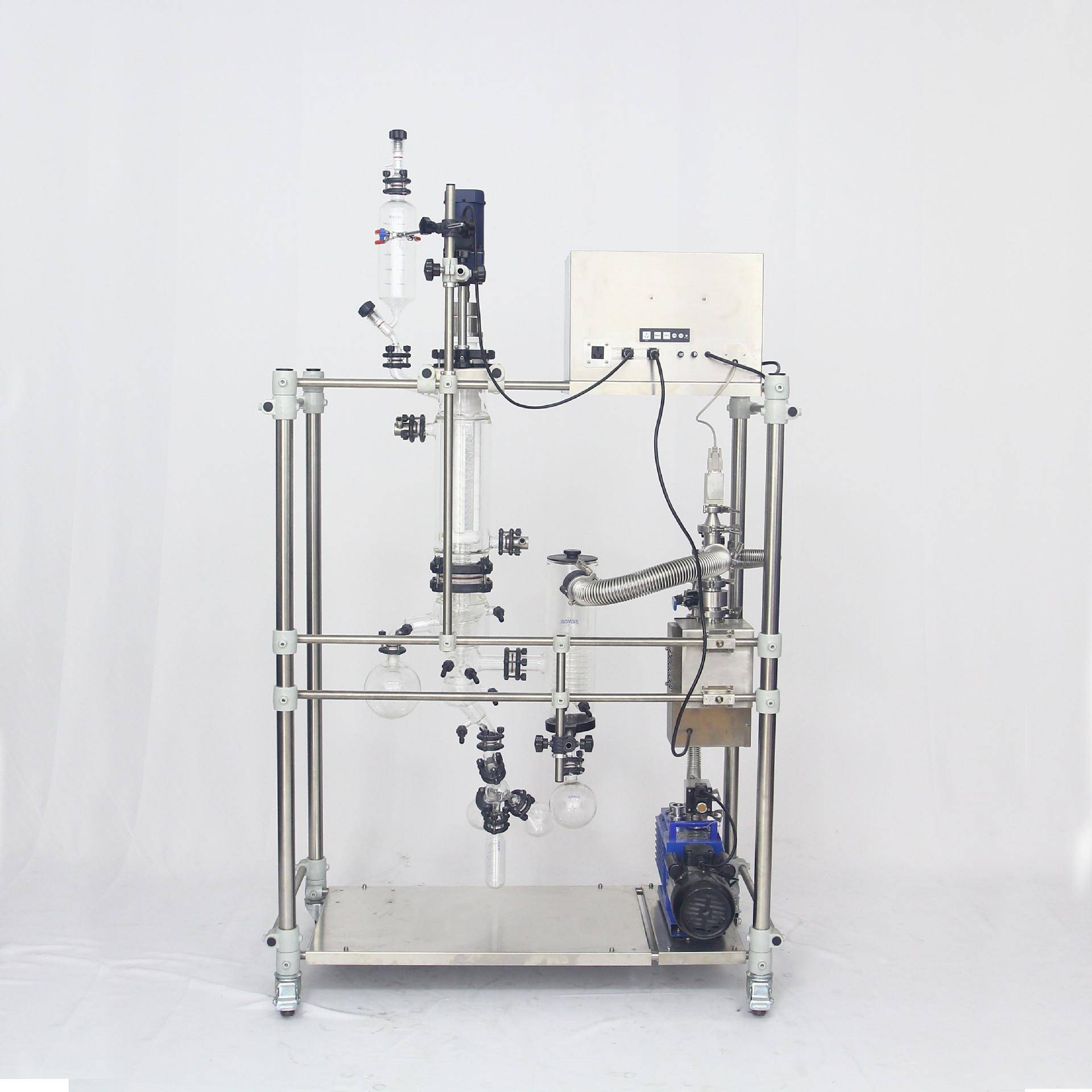 供应分子蒸馏设备短程分子蒸馏设备高真空分子蒸馏系统