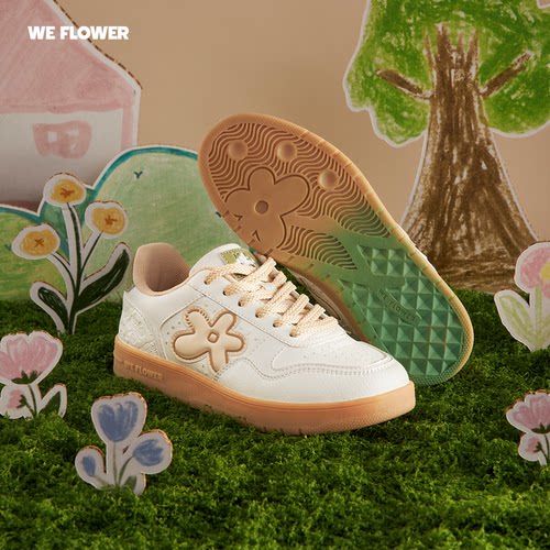 We Flower&发芽计划联名板鞋2026新款男女板鞋休闲春夏穿搭运动鞋