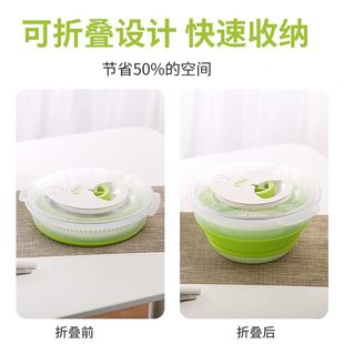 厨房沙拉蔬菜脱水器家用洗菜甩菜神器果蔬甩干机甩水甩干器