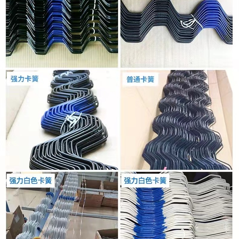 大棚配件卡簧防风卡槽热镀锌压膜槽固膜弹簧北京浸塑卡簧卡丝