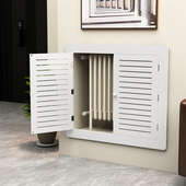 地暖分水器遮挡门暖气检修口装 饰遮挡罩水表遮挡盖板防水超薄贴墙