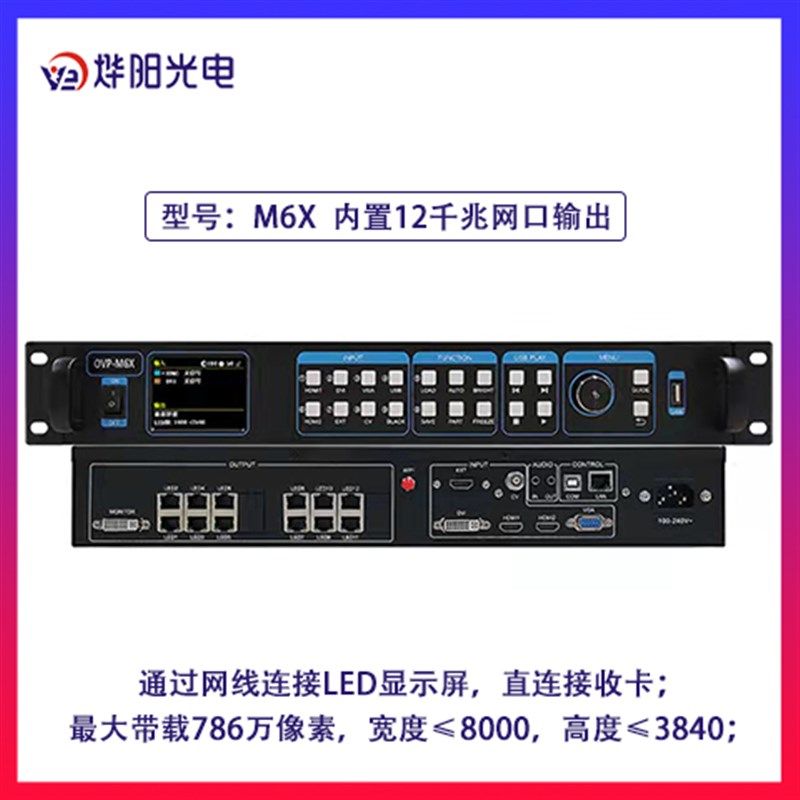 LED显示屏处理发送二合一控制系统上海仰邦同异步播放盒大屏专用