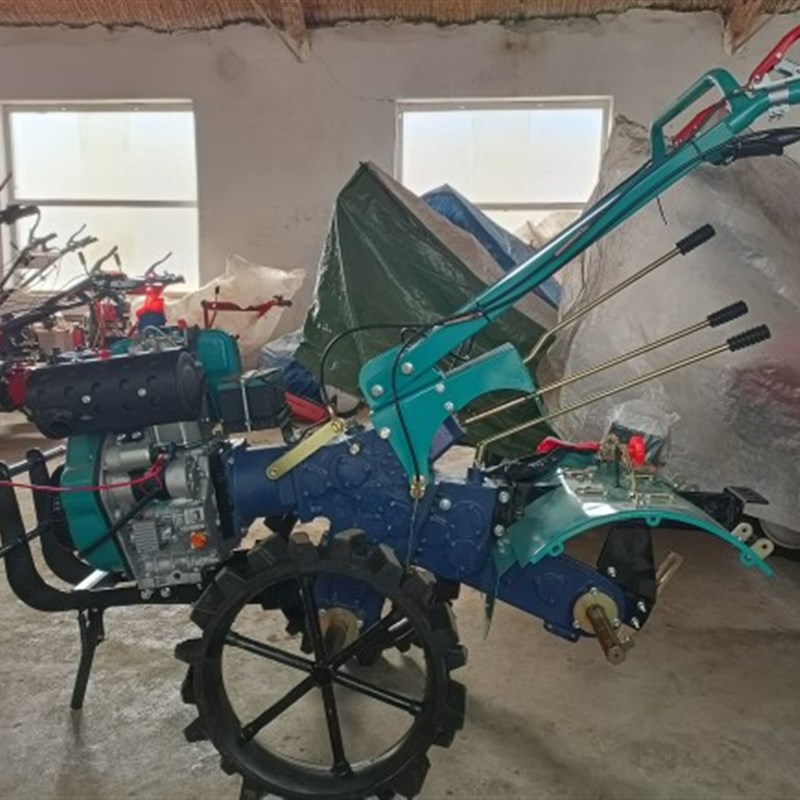 中耕机多功能四驱直连轴全齿轮水田旋耕机家用小型耕耘机果园开沟