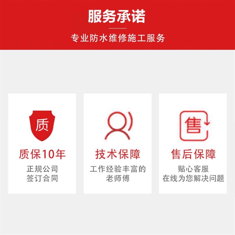 房屋漏水防水补漏维修外墙阳台楼顶屋顶卫生间防水(尾款专拍)