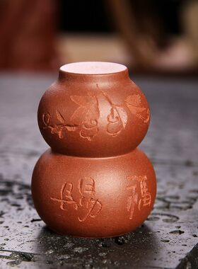 尊壶 宜兴紫砂盖托手工紫砂壶盖置紫砂摆件功夫茶具茶宠茶道零配