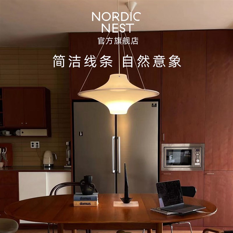 瑞典直邮芬兰Innolux Lokki海鸥灯吊灯飞碟氛围灯客厅书房餐厅灯