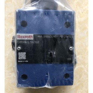 Rexroth德国产正品 力士乐板式 100原装 溢流阀R900424195 DBDH6G1X
