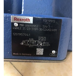 A1M 4WRLE25Q3 G24KO 370M R901131953力士乐高频响阀德国产