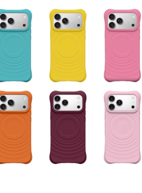 【PX＆FC】新色波漾壳适用苹果17promax手机壳iPhone15plus简约16pro波漾纹磁吸Magsafe保护13pro外壳新款ins