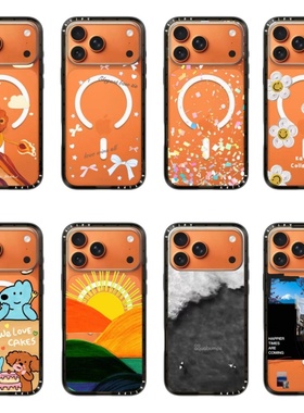 【PX＆FC】新壳体纤巧手机壳星宇橙色适用iPhone苹果17promax手机壳16pro/15明星同款14磁吸13华强北12四方壳