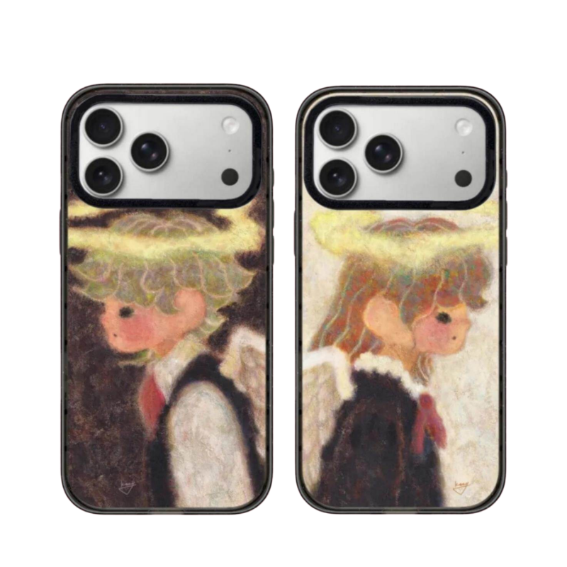 【PX＆FC】新款天使男孩手机壳适用苹果17/16promax保护套iphone15/14pro/plus防摔13/12磁吸Magsafe卡通情侣