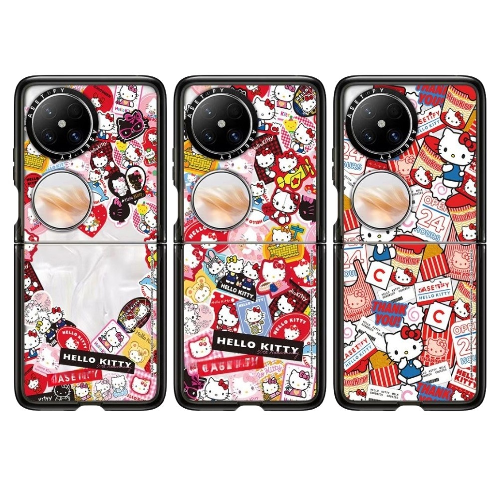 【PX＆FC】猫咪50周年适用于华为Pocket2手机壳卡通可爱亚克力防摔保护套