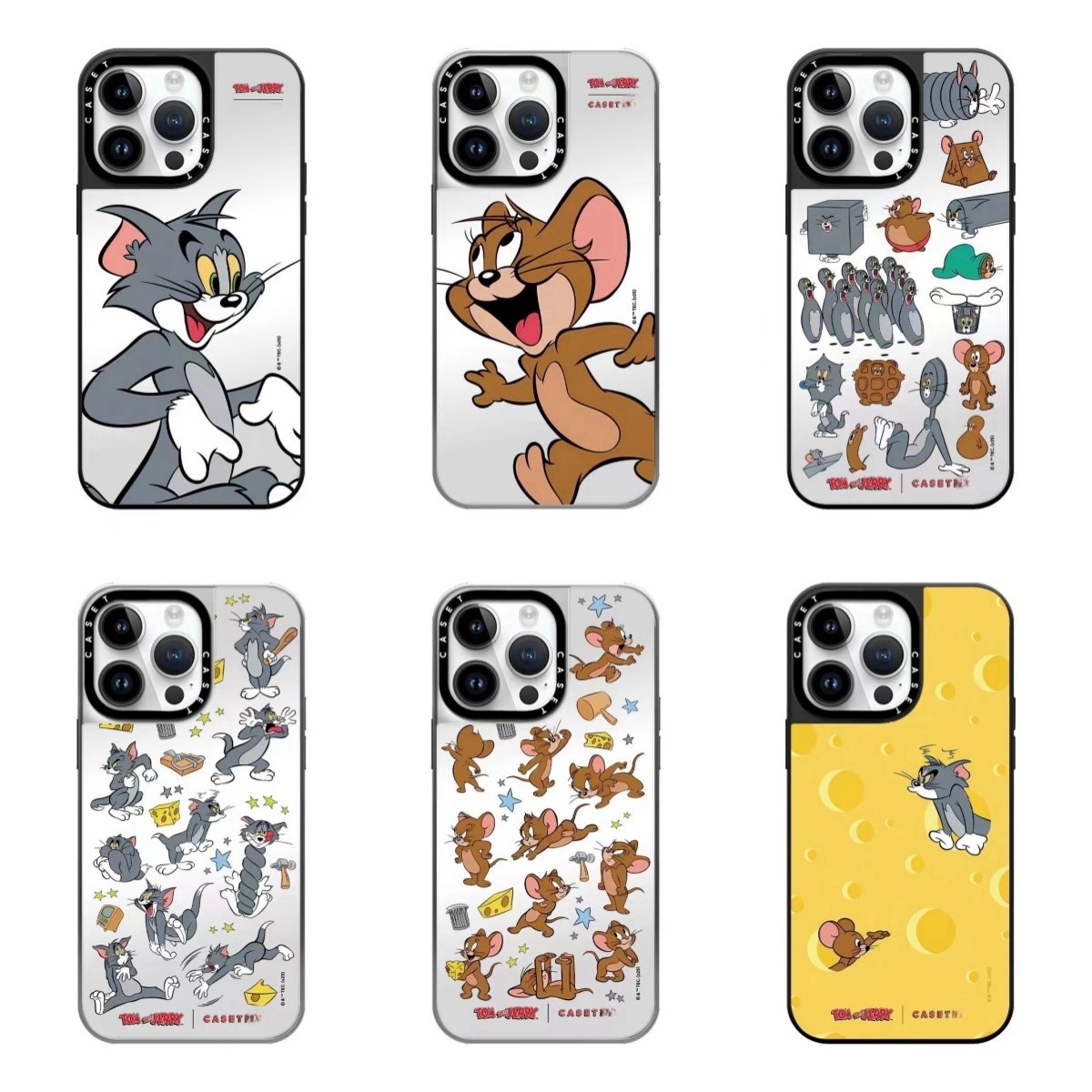 猫和老鼠苹果17promax手机壳磁吸