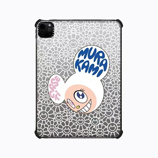 白色大头公仔适用苹果iPad PX＆FC 新款 6保护套ipad10代防摔壳12.9寸10.2潮牌13 Pro11寸平板电脑mini7