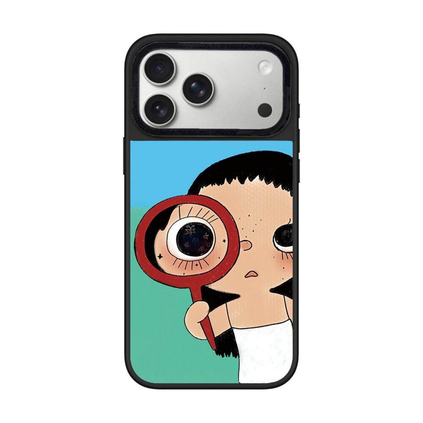 【PX＆FC】新款小玉yuy放大镜手机壳适用苹果17/16promax保护套iphone15/14pro/plus防摔13/12磁吸Magsafe女