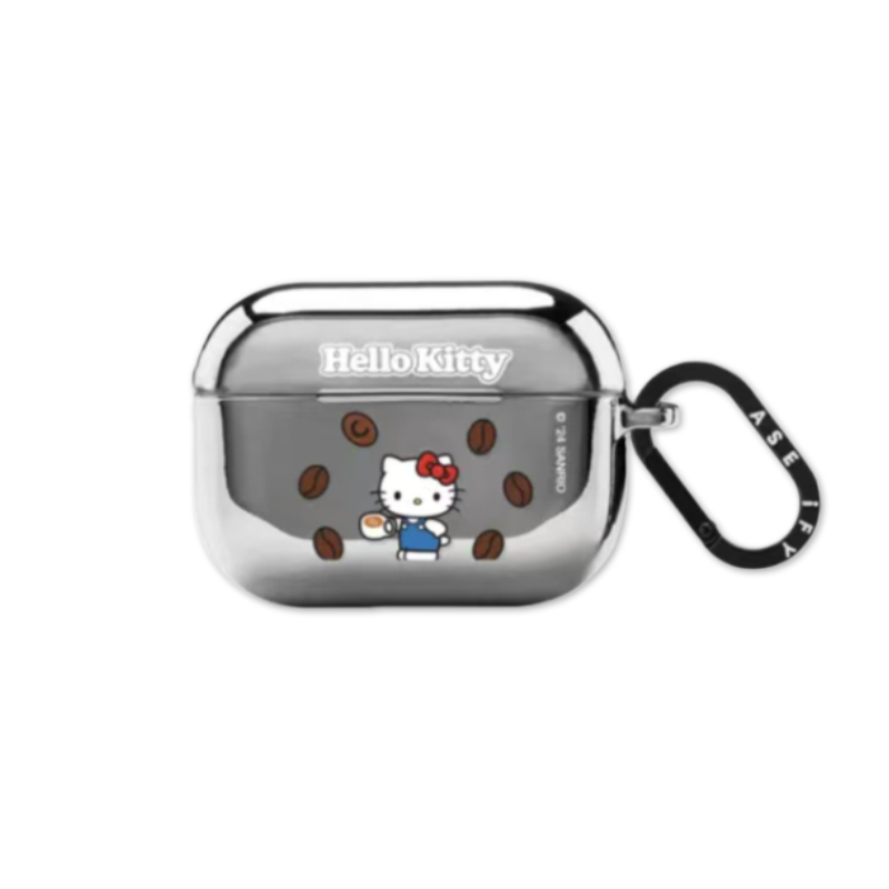 【PX＆FC】凯.蒂猫玉.桂狗美.乐蒂AirPods4代保护套AirPods pro2二代适用airpods3苹果耳机pro女电镀银壳