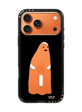 【PX＆FC】新壳体纤巧手机壳黑色小鬼适用iPhone苹果17promax手机壳16pro/15明星同款14磁吸13华强北12四方壳