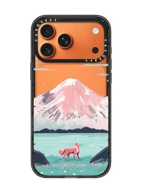 【PX＆FC】雪山狐狸适用于苹果17promax星宇橙色手机壳iPhone17手机壳/16pro/15plus/14/13/12/11防摔保护套