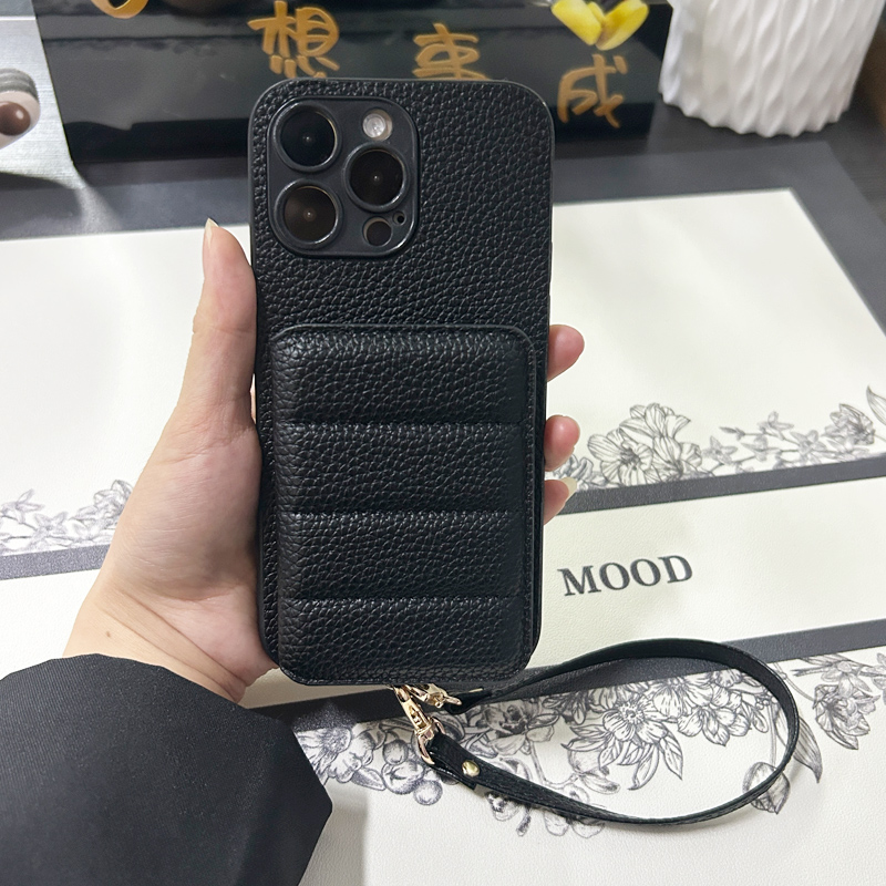 坎宁安适用于小米POCOM6Pro手机壳M6手绳M5S插卡套M5挂绳M4Pro卡夹M3商务m6零钱包Lite小众m5s防摔创意保护套