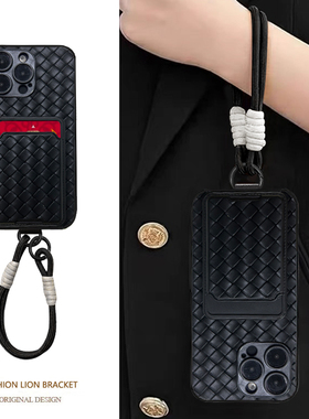 适用小米POCOF6PRO手机壳F6插卡套F5Pro手提绳F5装卡套F4Gt卡夹F3商务F2Pro公交卡F1小众f2时尚防摔保护套