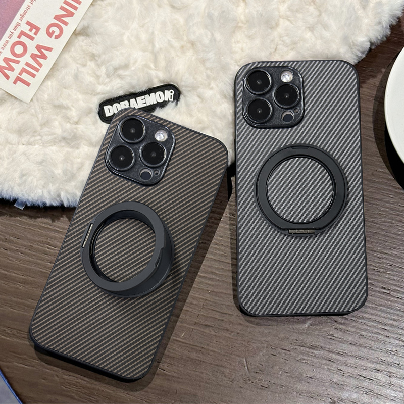 坎宁安适用OPPO Reno15手机壳reno15pro凯夫拉纹15旋转支架10pro碳纤维纹14pro懒人11商务10se折叠式7/8P全包