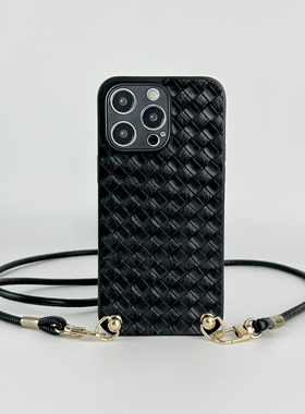 适用小米POCOF6PRO手机壳F6背带F5Pro挎肩绳F5挂绳F4Gt斜跨F3皮质F2Pro复古风F1小众f2时尚创意防摔保护套