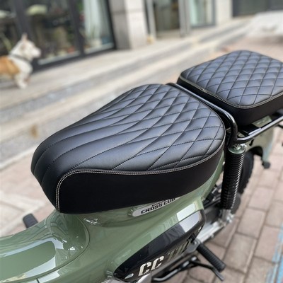 幼兽CC110坐垫寄来改装改薄改瘦改低 昌乐人出品超纤材质