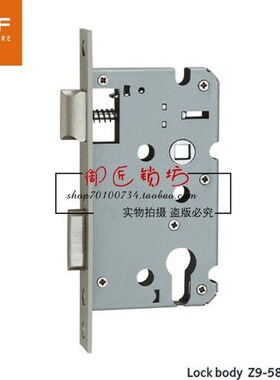 德国 EKF KLC 5850锁体不锈钢双锁舌锁体5850锁芯通用锁体锁芯
