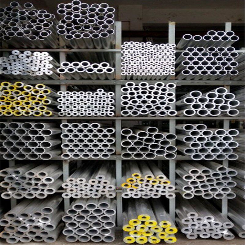 铝管子 空心管6061t6铝合金硬质圆D管 6063厚薄壁铝管空心铝棒加