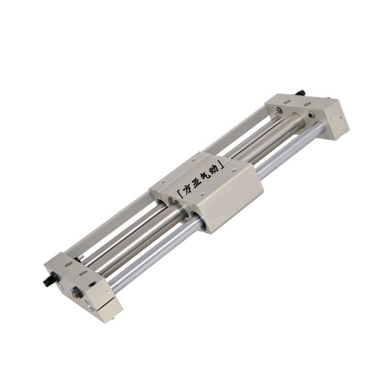 RMTL精密导杆型磁耦无杆气缸缸径20滚珠轴O承气动无杆升降移动滑