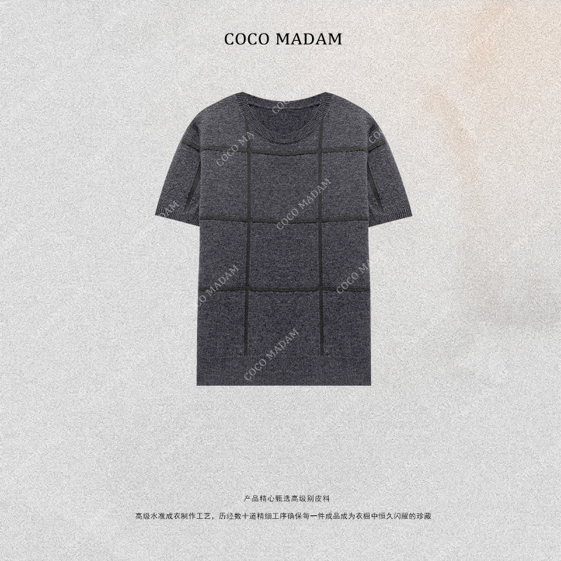 NIUNIU ·T-1977 羊绒羊毛衫秋冬毛衣短袖百搭款女