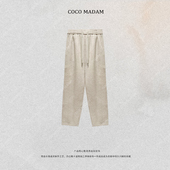 ·T 休闲裤 1599 NIUNIU 保暖秋冬九分裤 常规款 舒适百搭宽松女裤